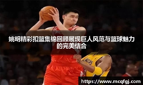 姚明精彩扣篮集锦回顾展现巨人风范与篮球魅力的完美结合